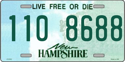 NH license plate 1108688