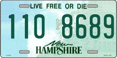 NH license plate 1108689