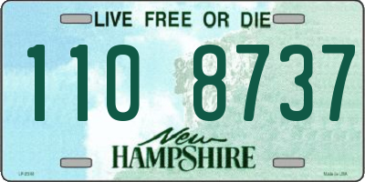 NH license plate 1108737