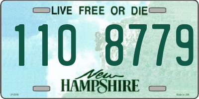 NH license plate 1108779