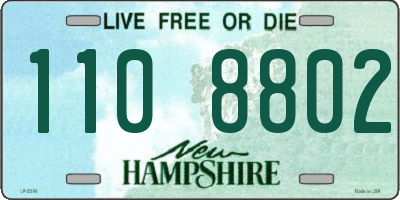 NH license plate 1108802