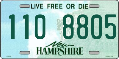 NH license plate 1108805