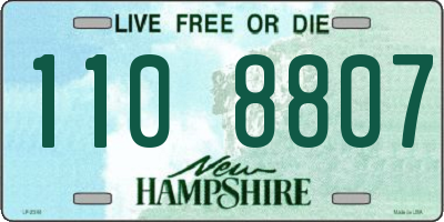 NH license plate 1108807
