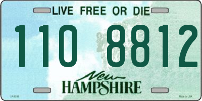 NH license plate 1108812