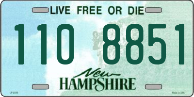 NH license plate 1108851
