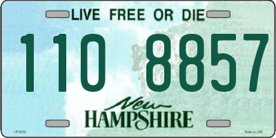 NH license plate 1108857