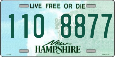 NH license plate 1108877