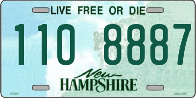 NH license plate 1108887