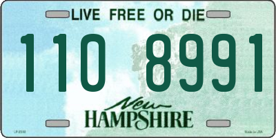 NH license plate 1108991