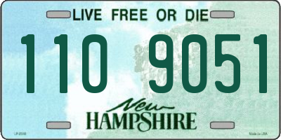 NH license plate 1109051