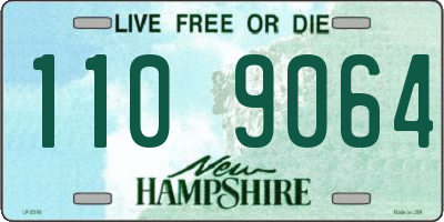 NH license plate 1109064