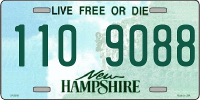 NH license plate 1109088