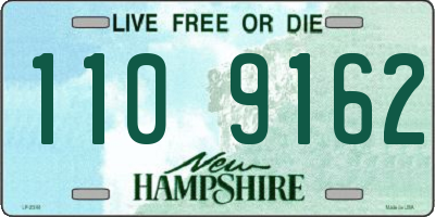 NH license plate 1109162