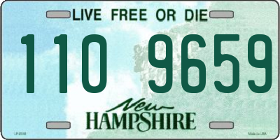 NH license plate 1109659
