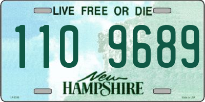 NH license plate 1109689