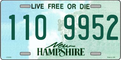 NH license plate 1109952