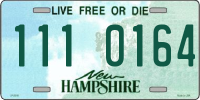 NH license plate 1110164