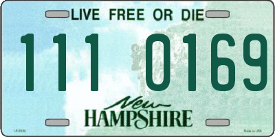 NH license plate 1110169