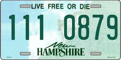 NH license plate 1110879