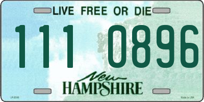 NH license plate 1110896
