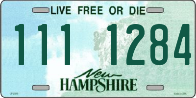 NH license plate 1111284