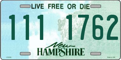 NH license plate 1111762