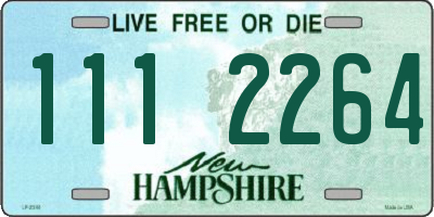 NH license plate 1112264