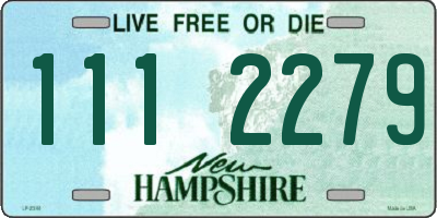 NH license plate 1112279