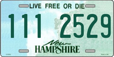 NH license plate 1112529