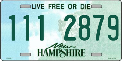NH license plate 1112879