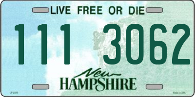 NH license plate 1113062