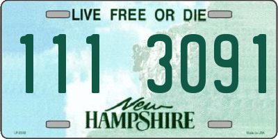 NH license plate 1113091