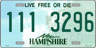 NH license plate 1113296