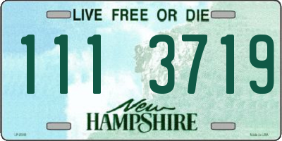NH license plate 1113719
