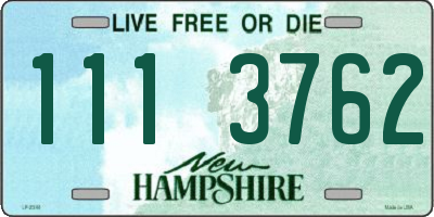 NH license plate 1113762