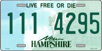 NH license plate 1114295