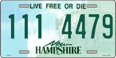 NH license plate 1114479