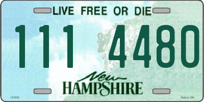 NH license plate 1114480