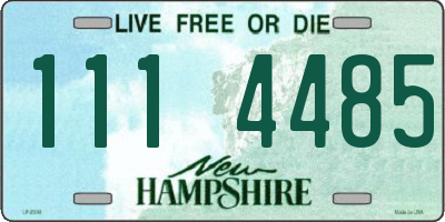 NH license plate 1114485