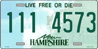 NH license plate 1114573