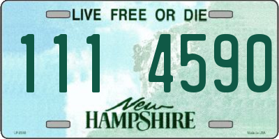 NH license plate 1114590