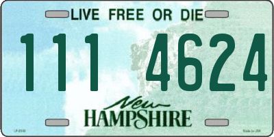 NH license plate 1114624