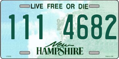 NH license plate 1114682
