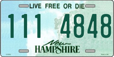 NH license plate 1114848
