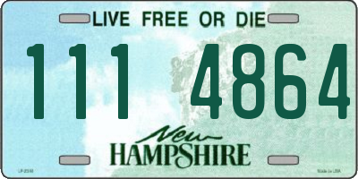 NH license plate 1114864