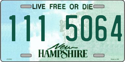 NH license plate 1115064