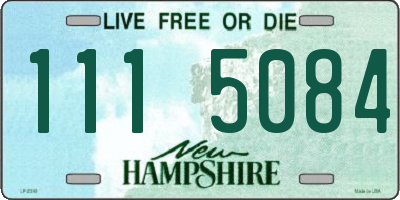 NH license plate 1115084