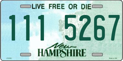 NH license plate 1115267