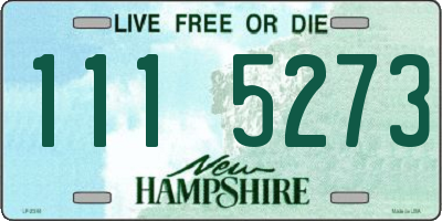 NH license plate 1115273