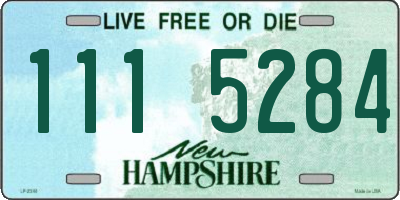 NH license plate 1115284